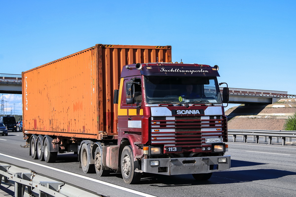 Санкт-Петербург, № Т 002 ВН 78 — Scania (II) R113M