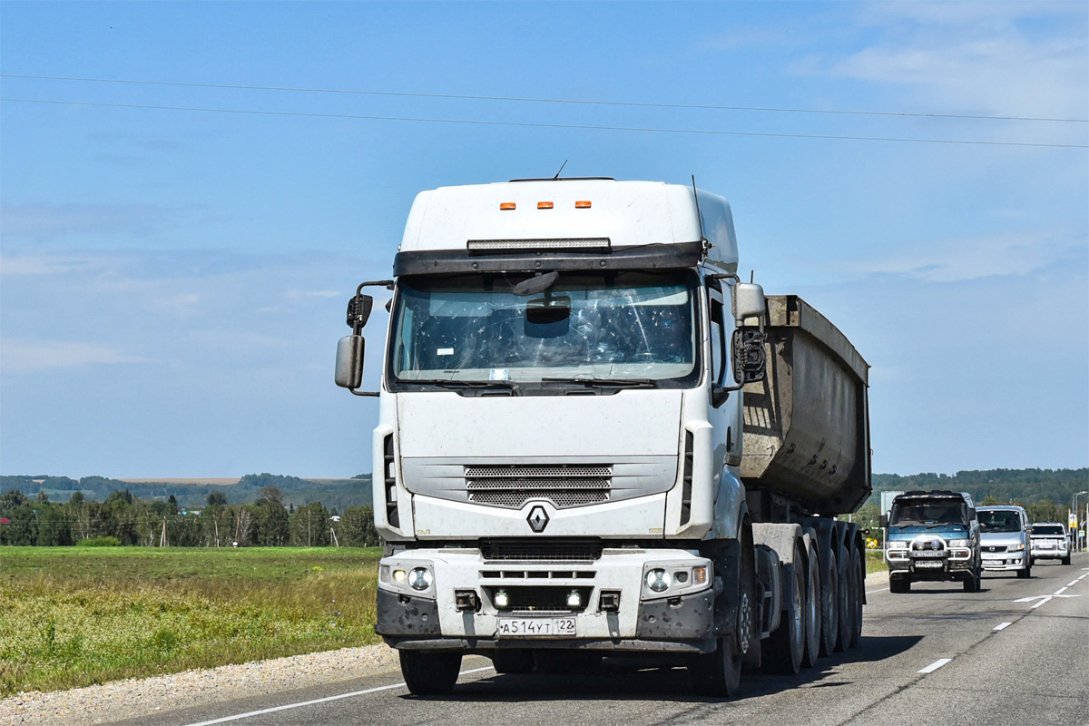 Алтайский край, № А 514 УТ 122 — Renault Premium ('2006) [X9P]