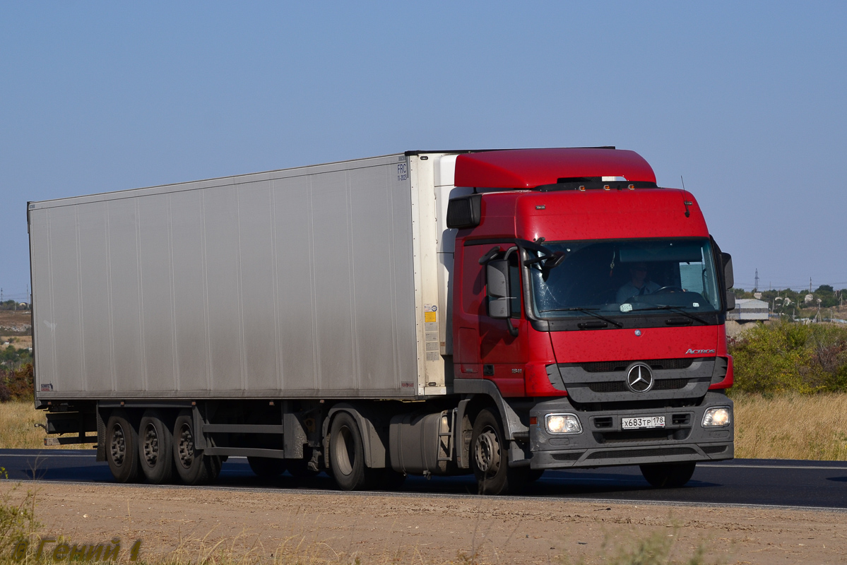 Санкт-Петербург, № Х 683 ТР 178 — Mercedes-Benz Actros ('2009) 1841