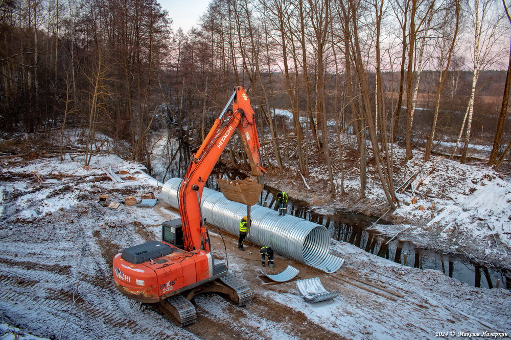 Рязанская область, № 5482 РА 62 — Hitachi ZX240 (общая модель)