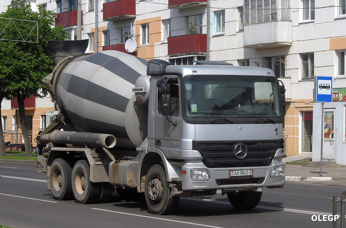 Витебская область, № 1 — Mercedes-Benz Actros ('2003) 3332