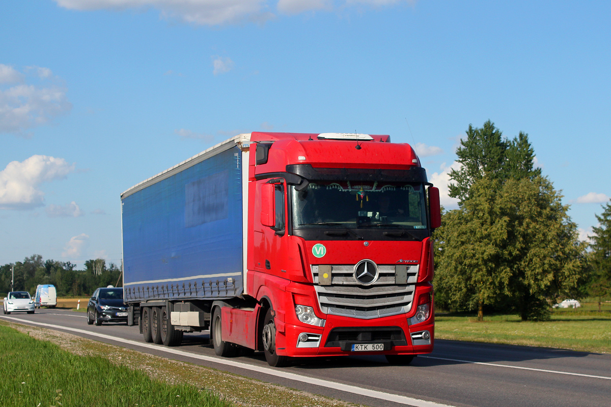 Литва, № KTK 500 — Mercedes-Benz Actros ('2011) 1845