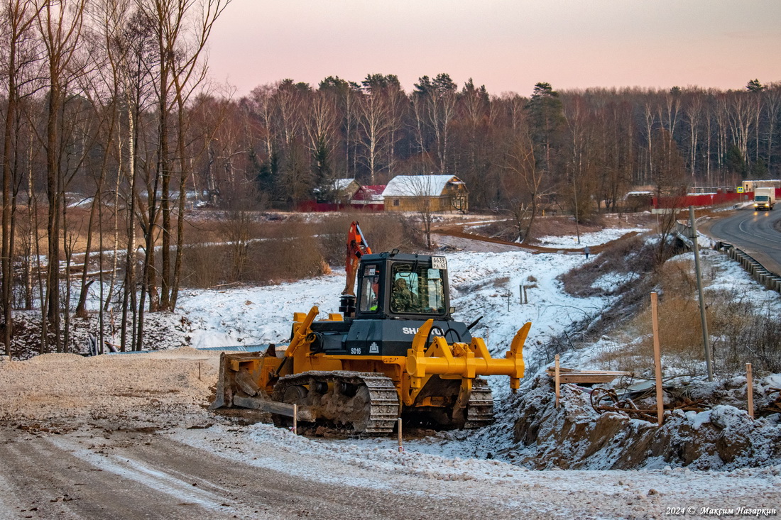 Рязанская область, № 6639 РА 62 — Shantui SD16