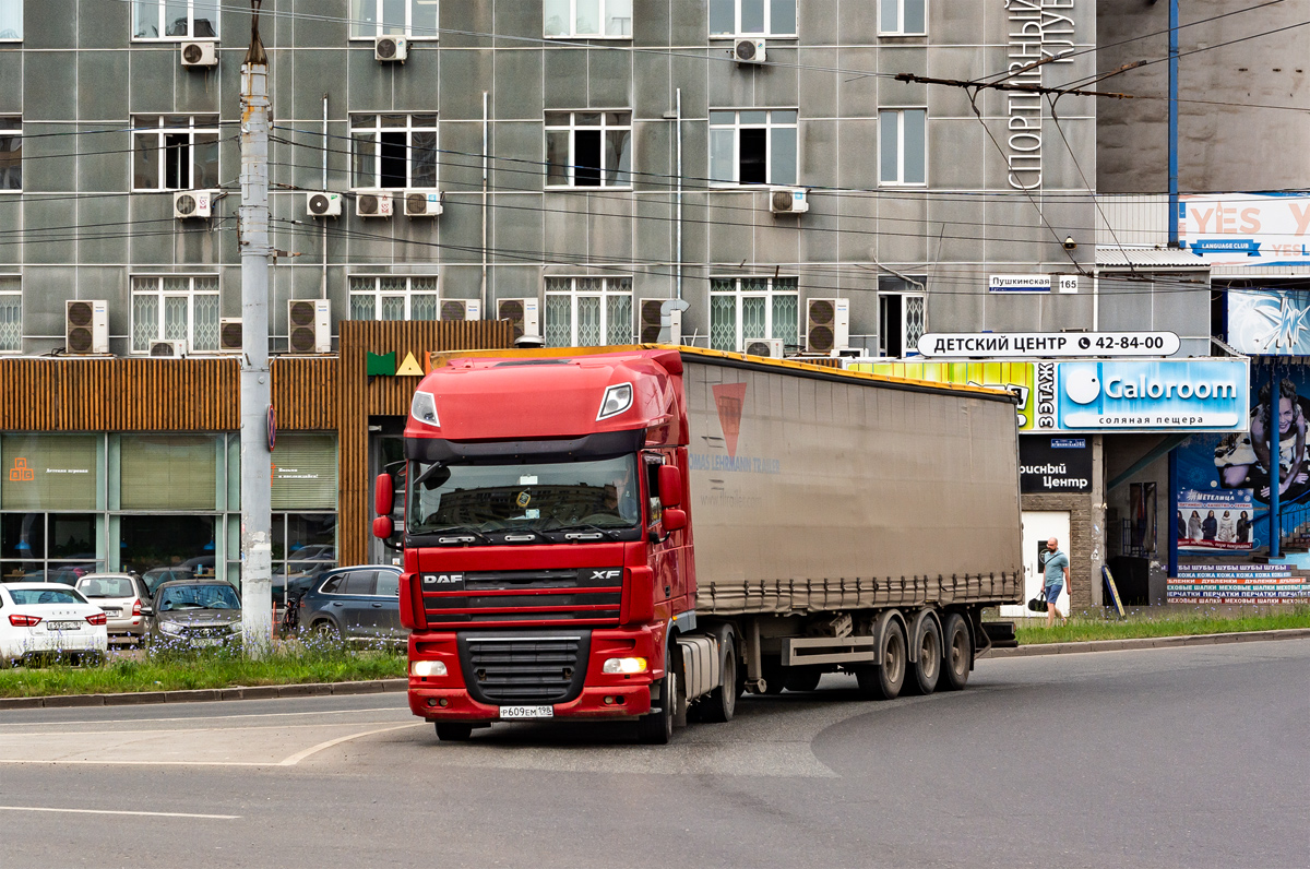 Удмуртия, № Р 609 ЕМ 198 — DAF XF105 (общая модель)