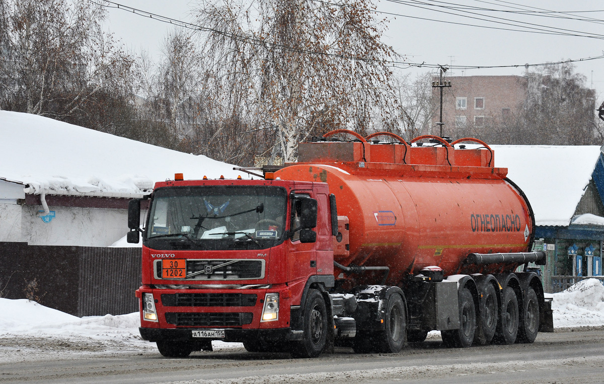 Омская область, № А 116 АН 155 — Volvo ('2002) FM12.440