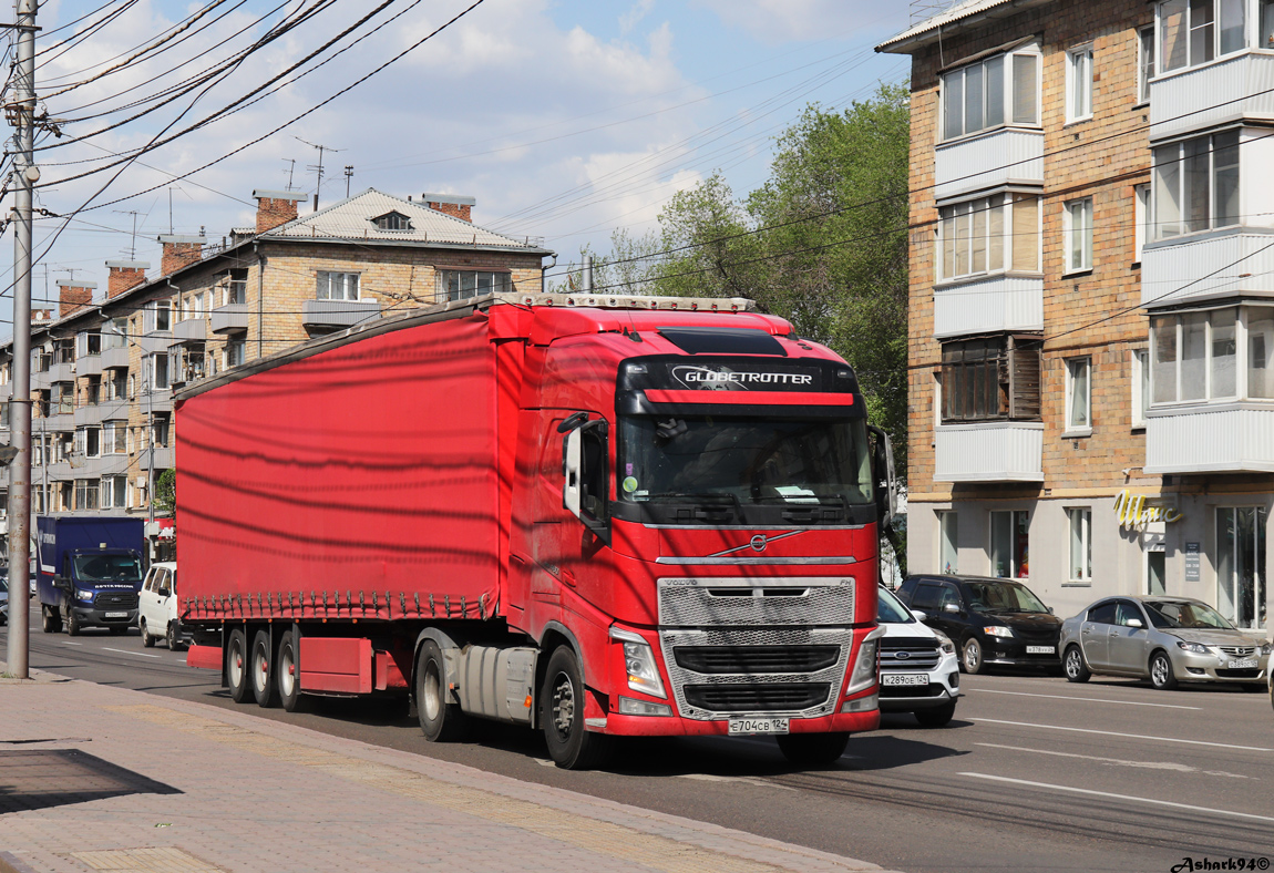 Красноярский край, № Е 704 СВ 124 — Volvo ('2012) FH.460