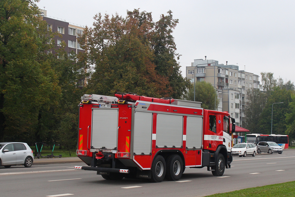 Литва, № MSM 980 — Scania ('2016) P450