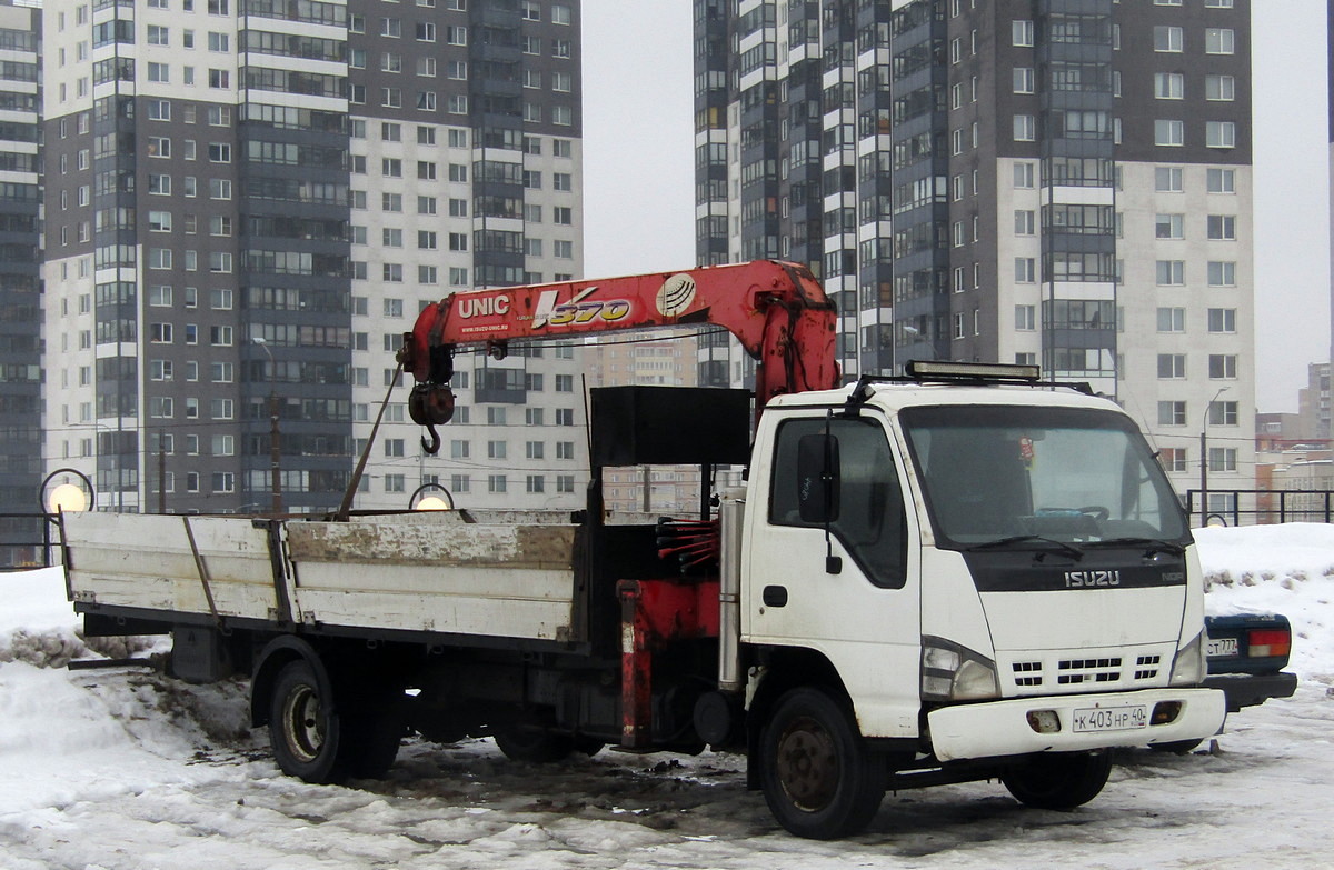 Калужская область, № К 403 НР 40 — Isuzu NQR75 [Z7X]