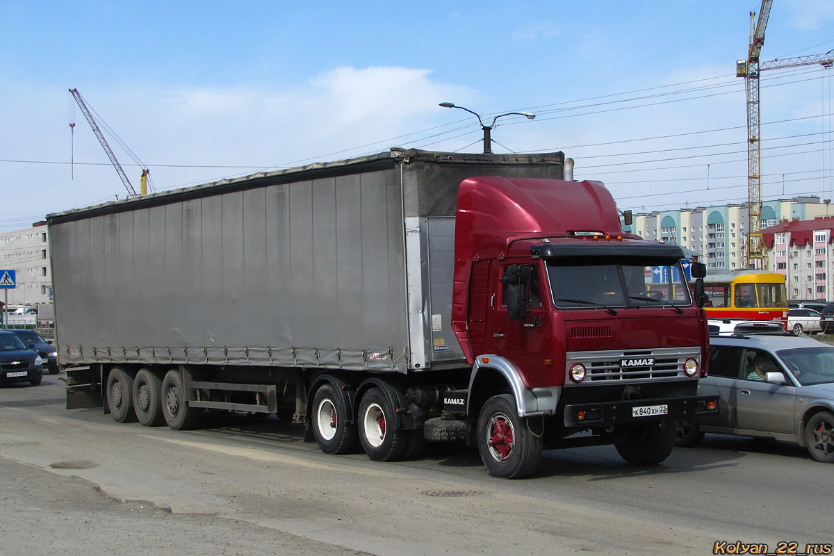 Алтайский край, № К 840 ХН 22 — КамАЗ-5410