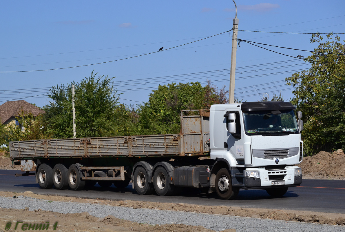 Москва, № С 963 МХ 777 — Renault Premium ('2006) [X9P]