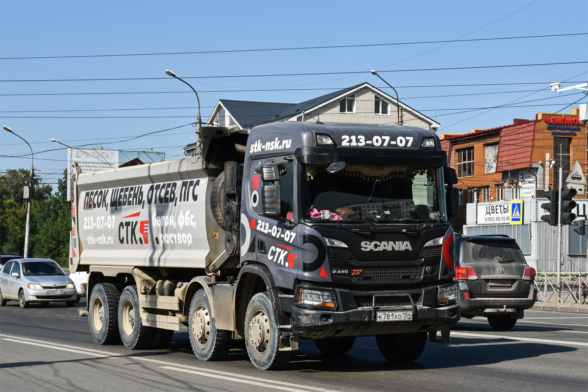 Новосибирская область, № К 781 ХО 154 — Scania ('2016) P440