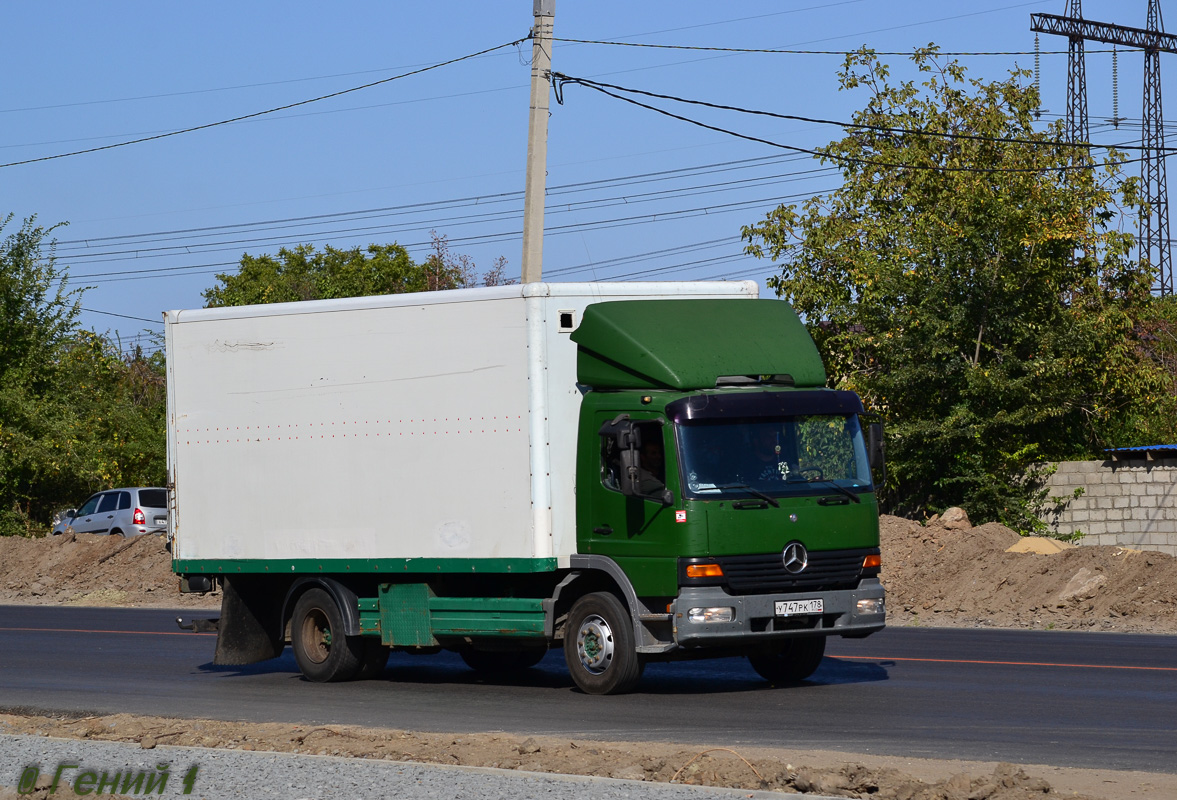 Санкт-Петербург, № У 747 РК 178 — Mercedes-Benz Atego 1523