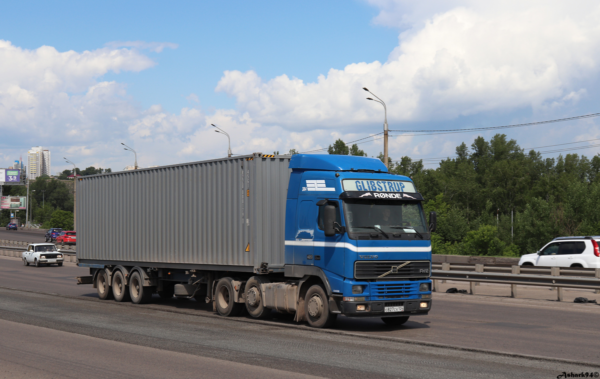 Красноярский край, № С 827 СХ 124 — Volvo ('1993) FH12.420