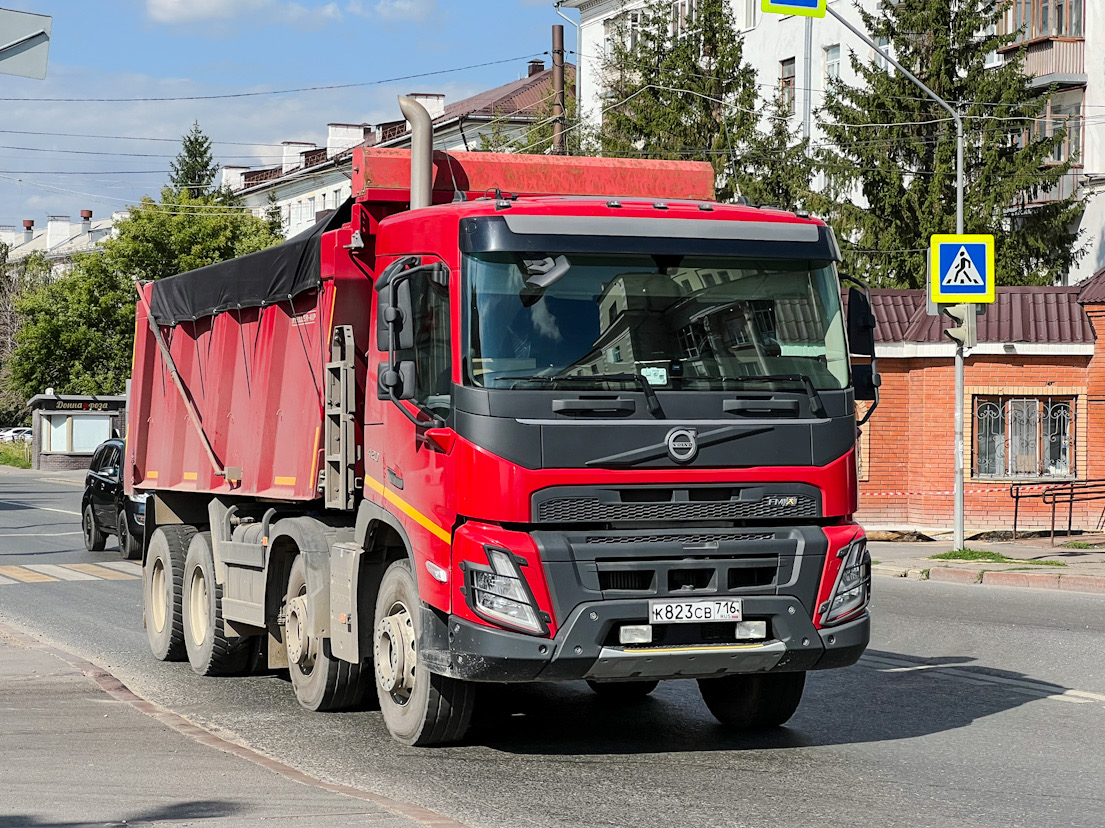 Татарстан, № К 823 СВ 716 — Volvo ('2020) FMX.420 [X9P]