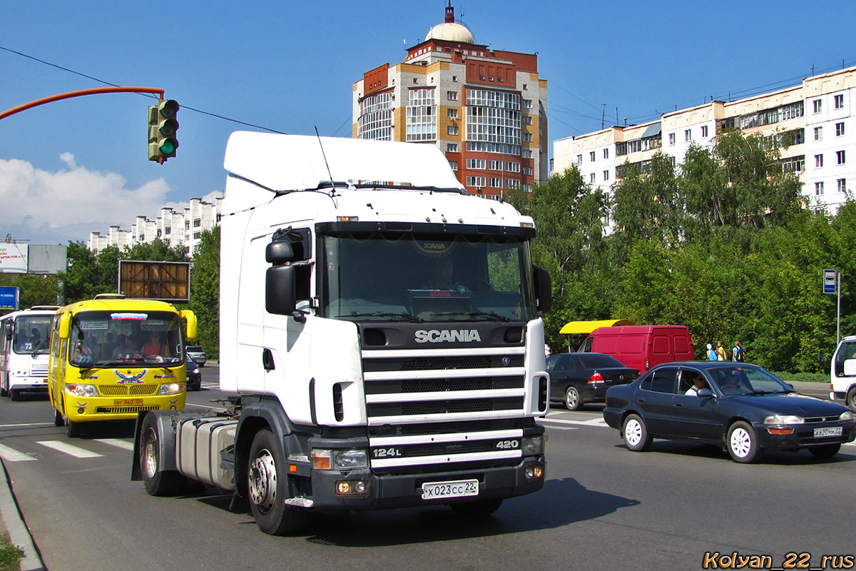 Алтайский край, № Х 023 СС 22 — Scania ('1996) R124L