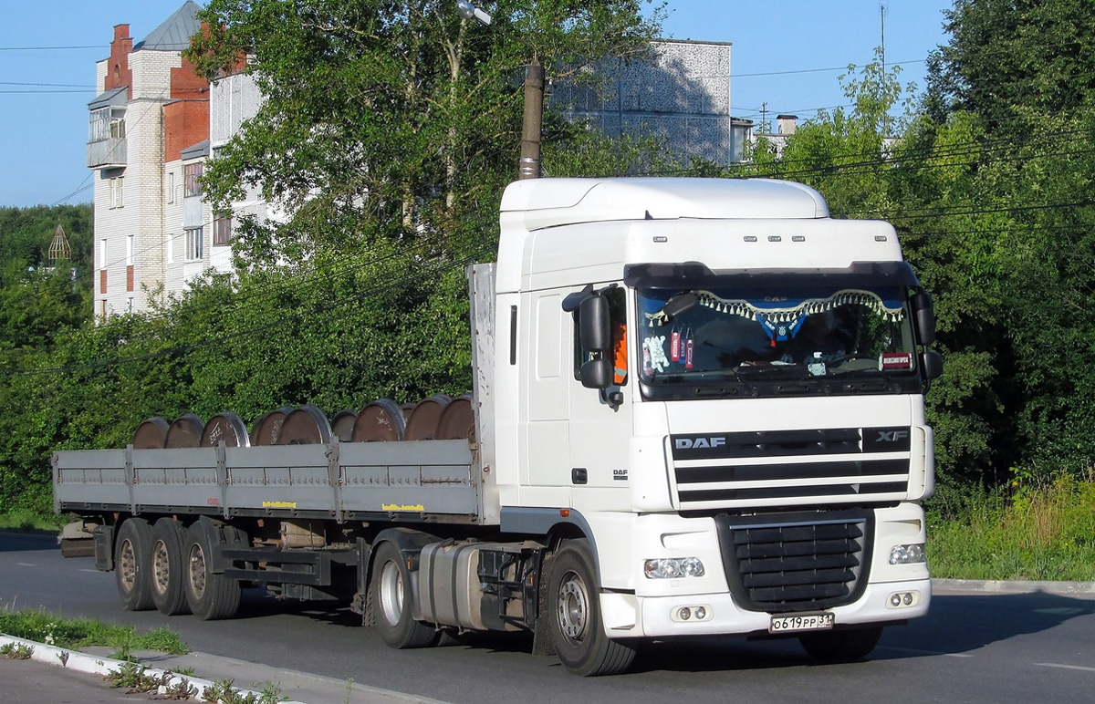 Курская область, № О 619 РР 31 — DAF XF105 FT