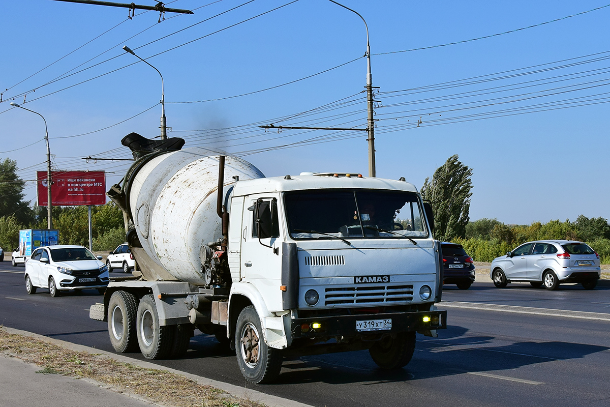 Волгоградская область, № У 319 ХТ 34 — КамАЗ-53212