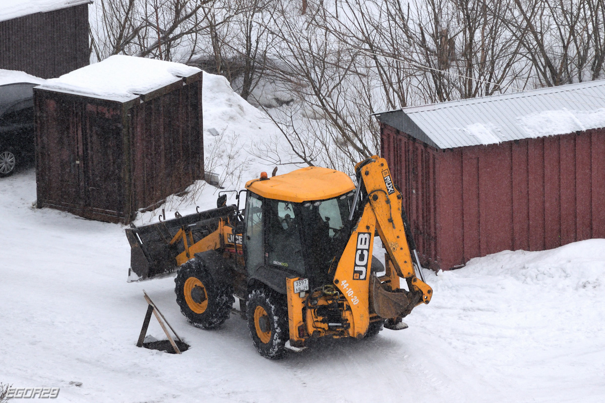 Архангельская область, № 3597 АВ 29 — JCB 3CX