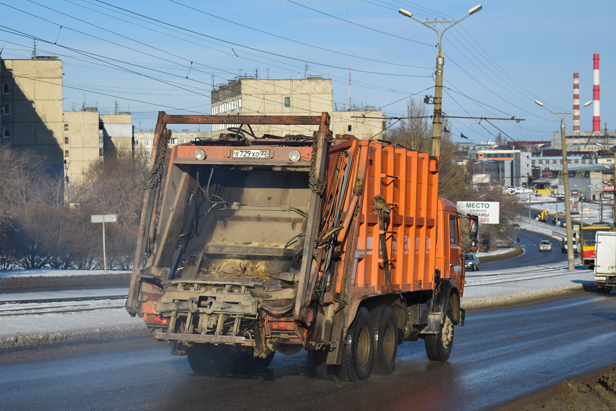 Алтайский край, № Х 729 ХО 22 — КамАЗ-53215-15 [53215R]