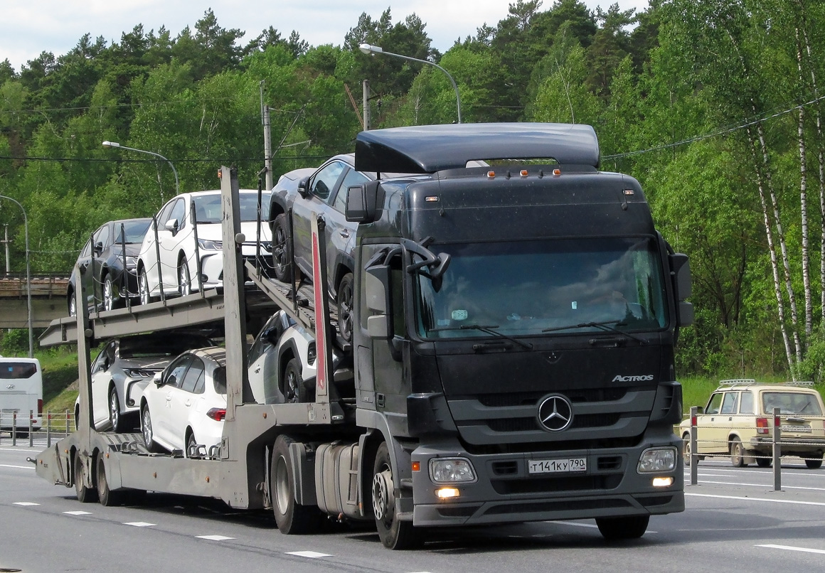 Москва, № Т 141 КУ 790 — Mercedes-Benz Actros '09 1844 [Z9M]