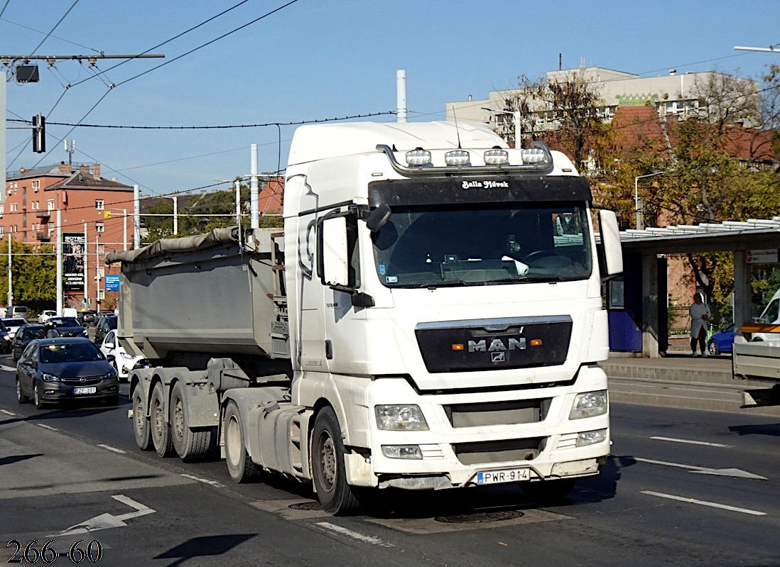 Венгрия, № PWR-914 — MAN TGX ('2007) 18.440