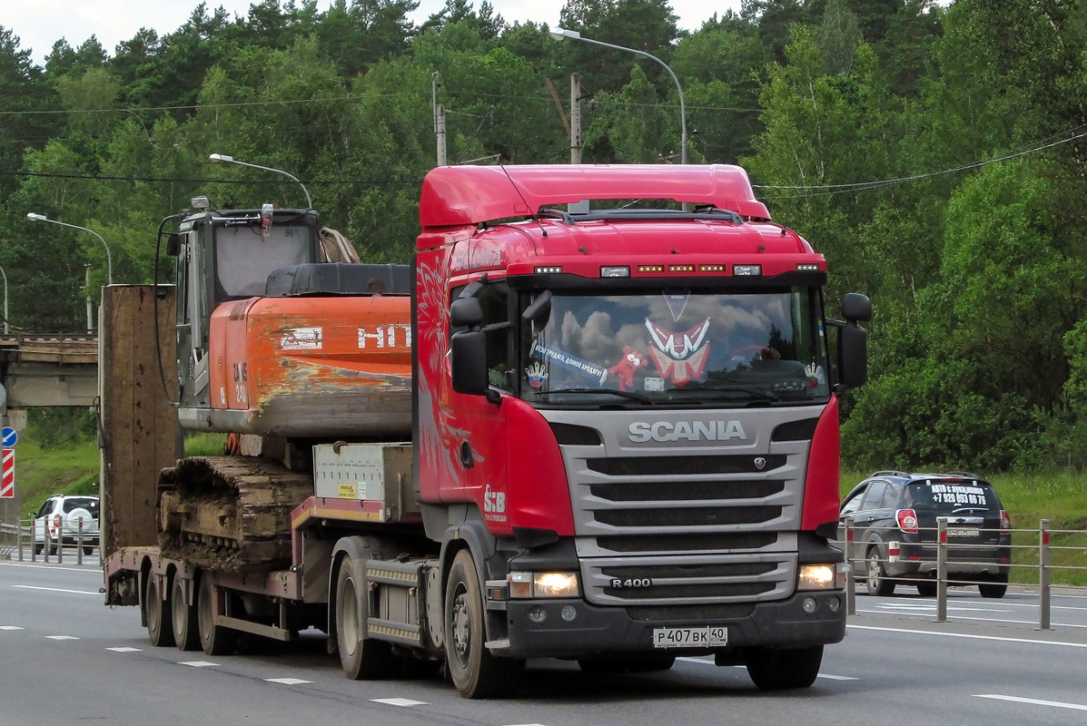 Калужская область, № Р 407 ВК 40 — Scania ('2013) R400