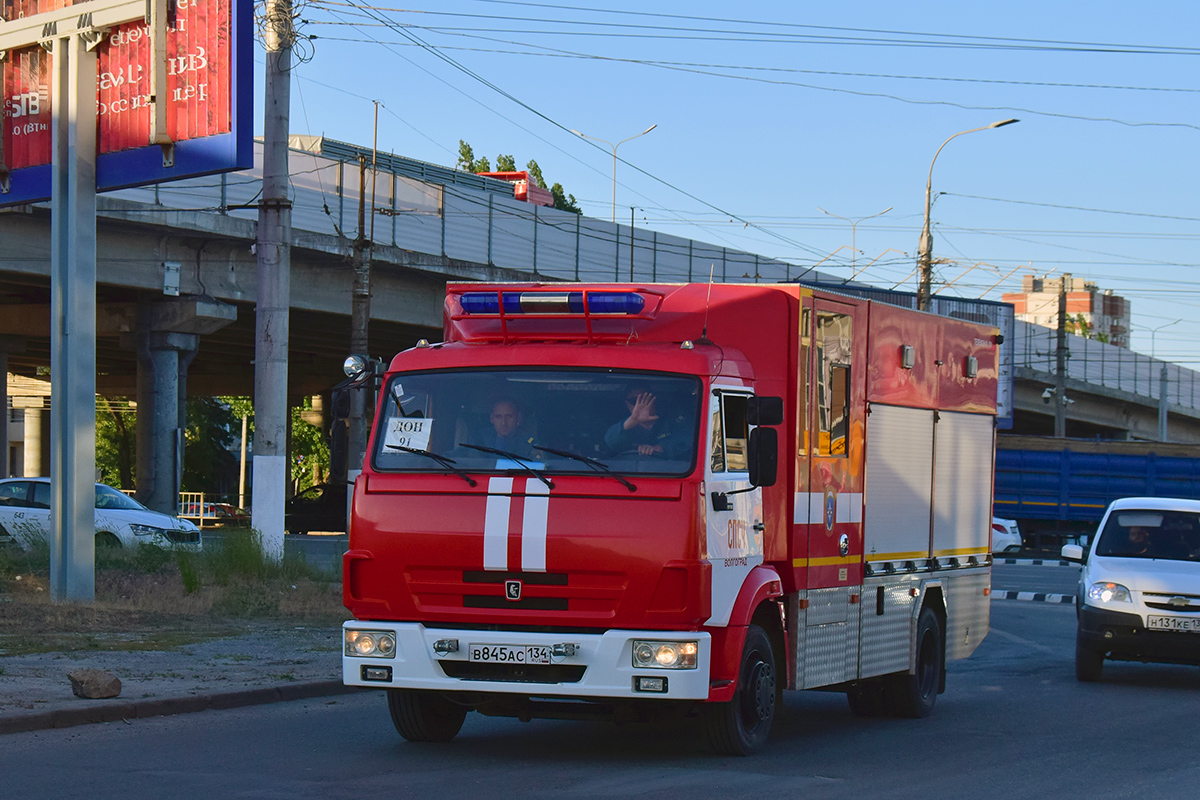 Волгоградская область, № В 845 АС 134 — КамАЗ-4308-C4(25)