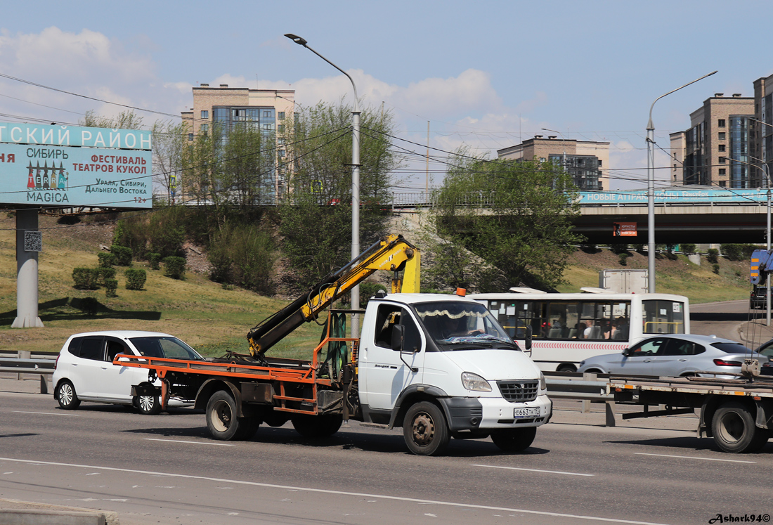 Красноярский край, № Е 663 ТК 197 — ГАЗ-33104 "Валдай"