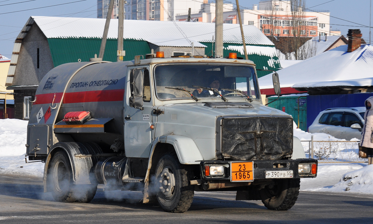 Омская область, № Р 390 РВ 55 — ЗИЛ-433362