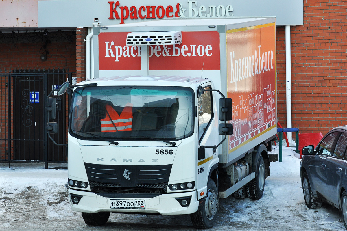 Омская область, № 5856 — КамАЗ-43089-F5 "Компас 9"