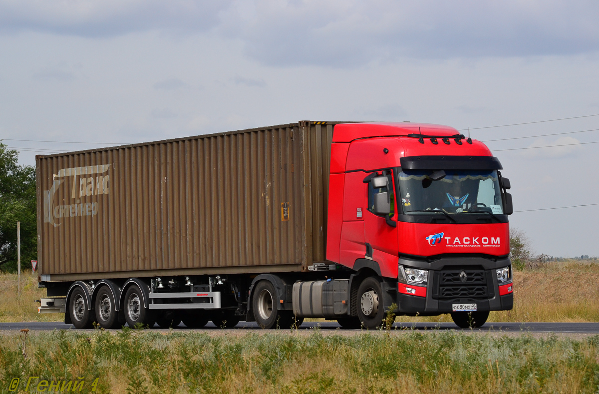 Калужская область, № О 680 МХ 40 — Renault T-Series ('2013)