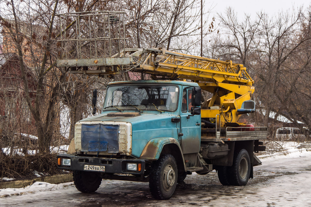 Пензенская область, № Т 249 ВА 58 — ЗИЛ-433362