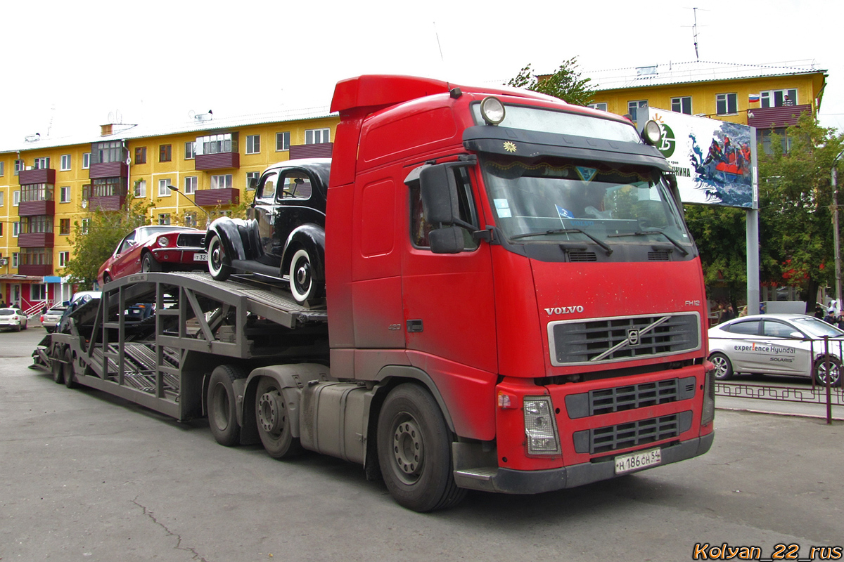 Новосибирская область, № Н 186 СН 54 — Volvo ('2002) FH12.420