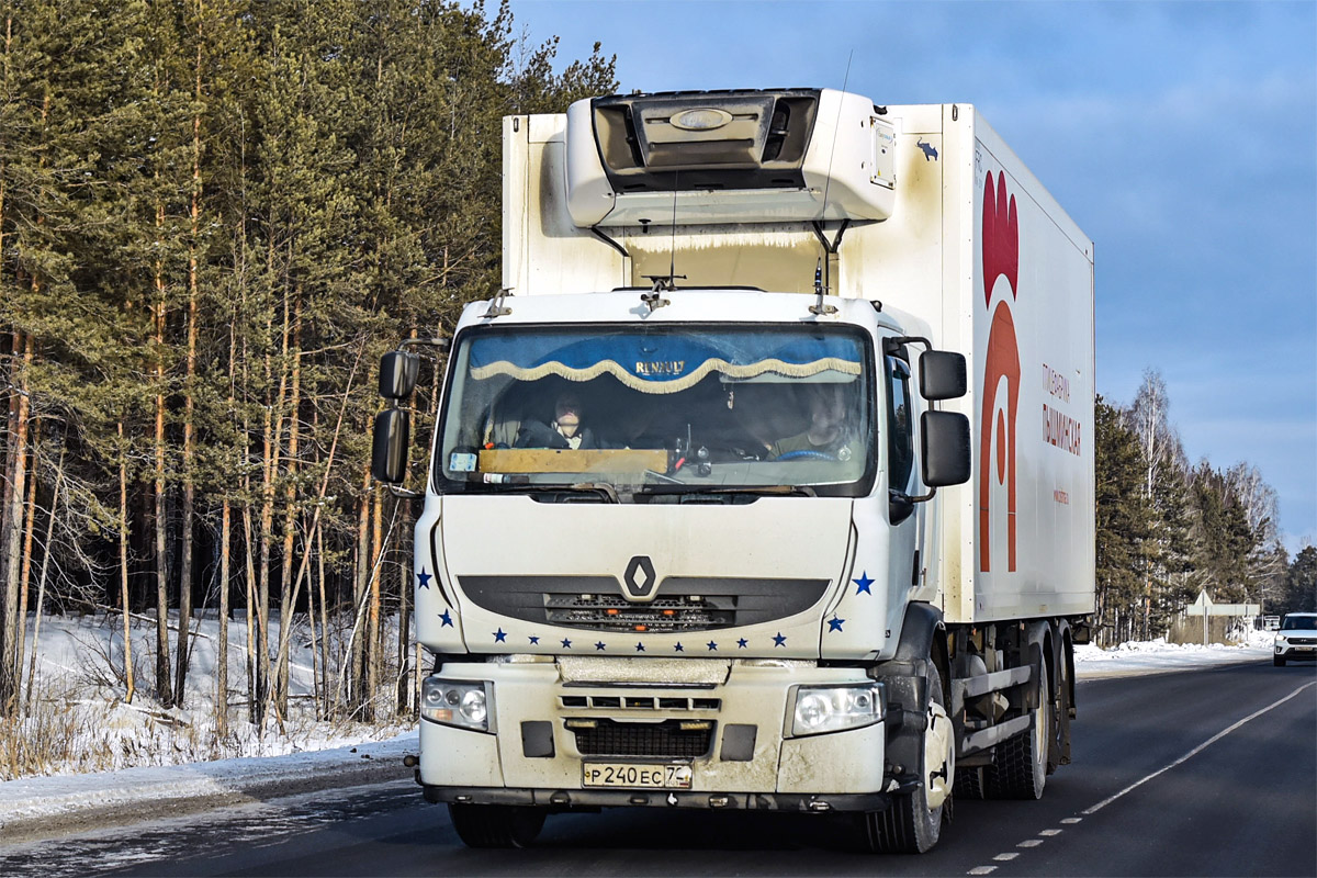 Тюменская область, № Р 240 ЕС 72 — Renault Premium ('2006)