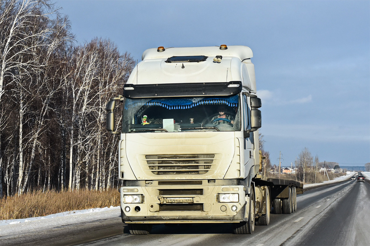 Челябинская область, № Т 594 КА 174 — IVECO Stralis ('2002)