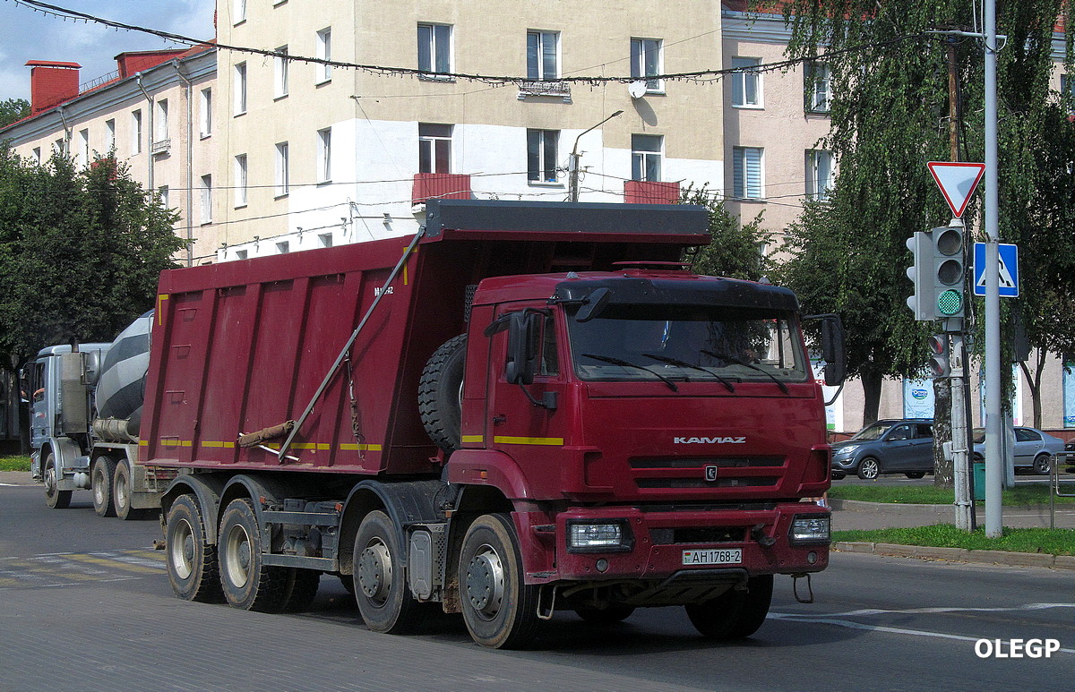 Витебская область, № АН 1768-2 — КамАЗ-65201 (общая модель)