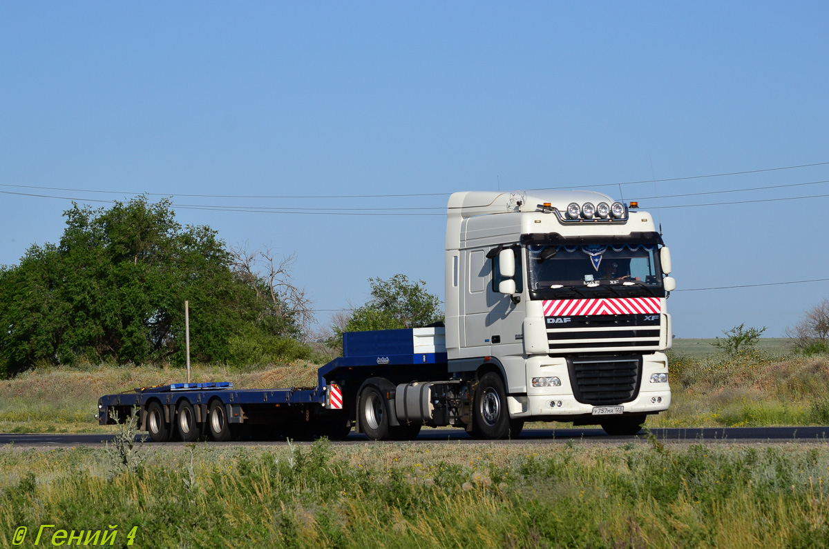 Краснодарский край, № У 757 МА 123 — DAF XF105 FT