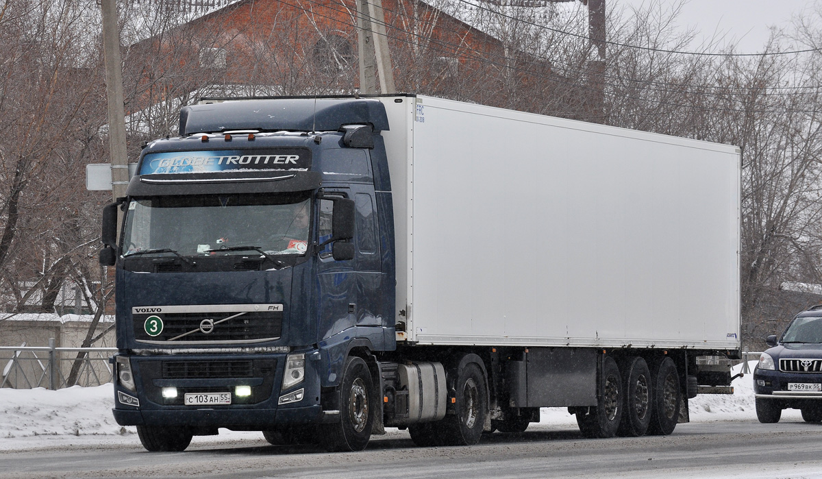 Омская область, № С 103 АН 55 — Volvo ('2008) FH.460