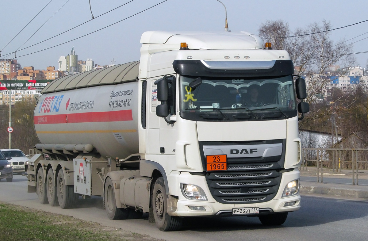 Санкт-Петербург, № Е 423 ВТ 198 — DAF XF Euro6 FT