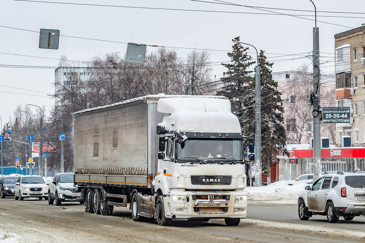 Пензенская область, № Р 426 АС 58 — КамАЗ-5490-T5(68)