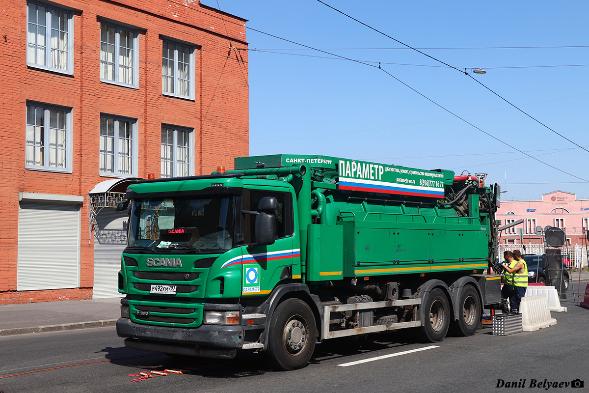 Москва, № Р 492 КМ 797 — Scania ('2004) P360