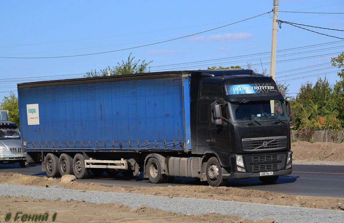 Вологодская область, № К 681 ЕЕ 35 — Volvo ('2008) FH.460