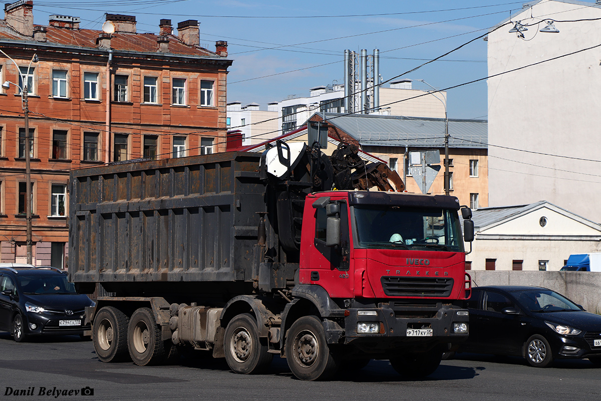 Дагестан, № Р 717 КУ 05 — IVECO Trakker ('2004)