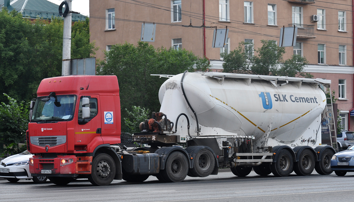 Свердловская область, № К 681 МА 96 — Renault Premium ('2006)