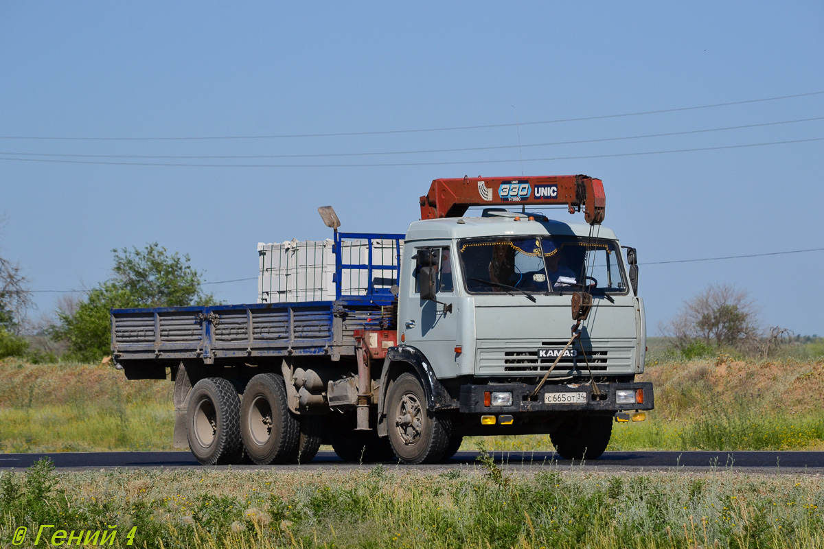 Волгоградская область, № С 665 ОТ 34 — КамАЗ-5320