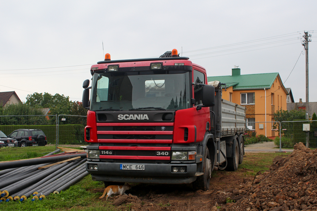 Литва, № MCE 646 — Scania ('1996) P114G