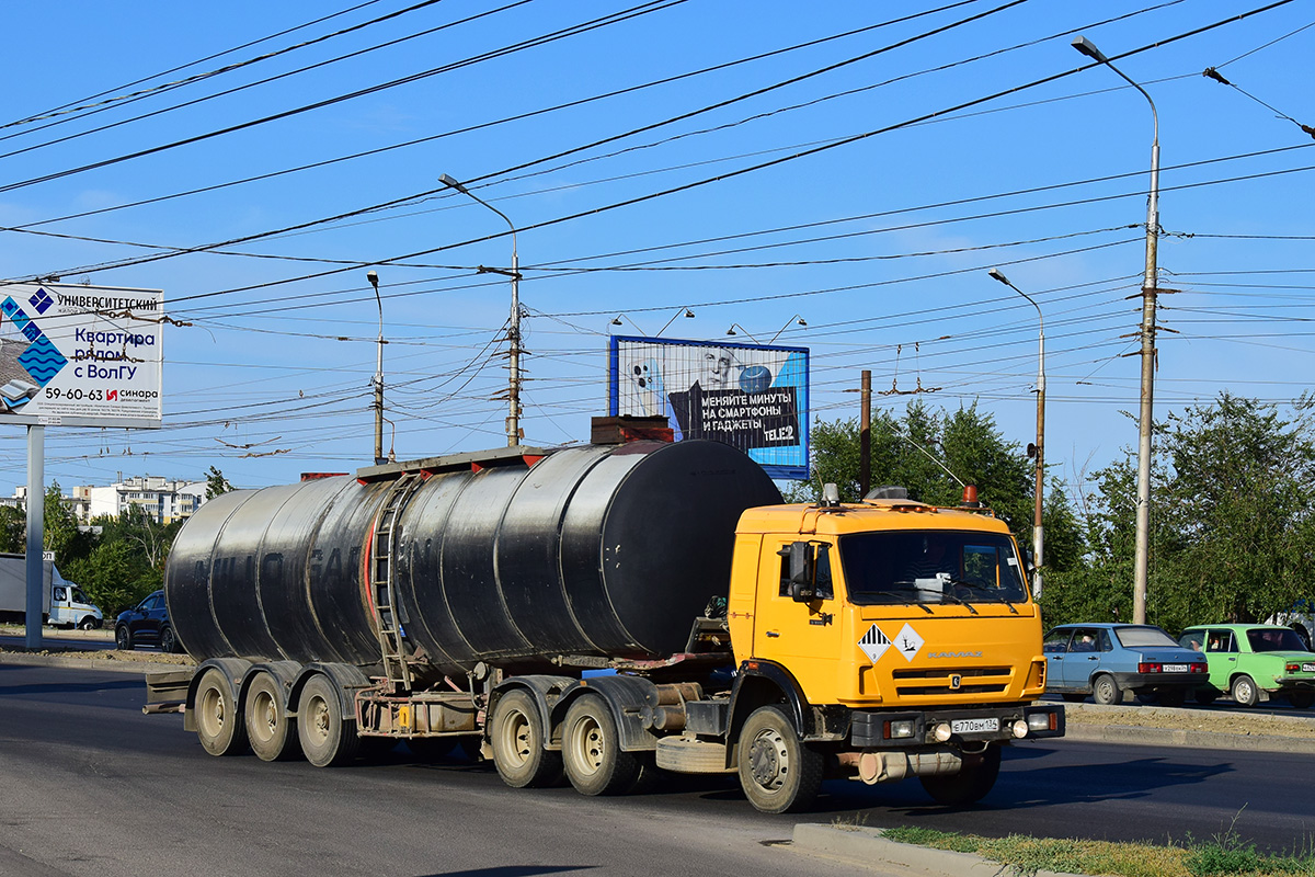 Волгоградская область, № Е 770 ВМ 134 — КамАЗ-65116-62