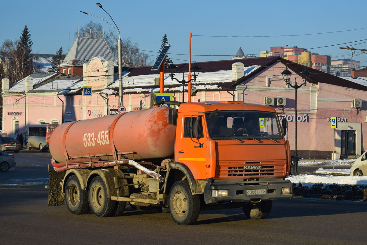 Алтайский край, № Е 300 ХХ 22 — КамАЗ-65115-62