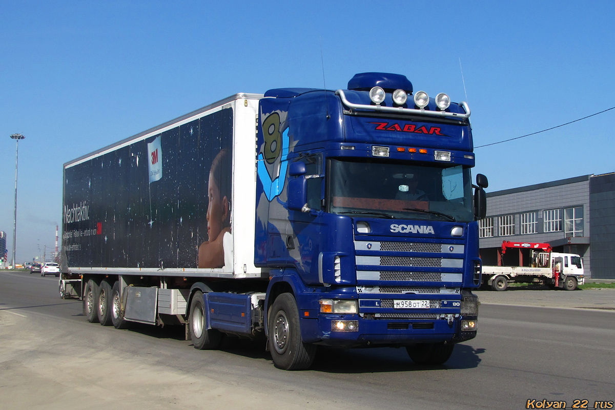 Алтайский край, № М 958 ОТ 22 — Scania ('1996) R164L