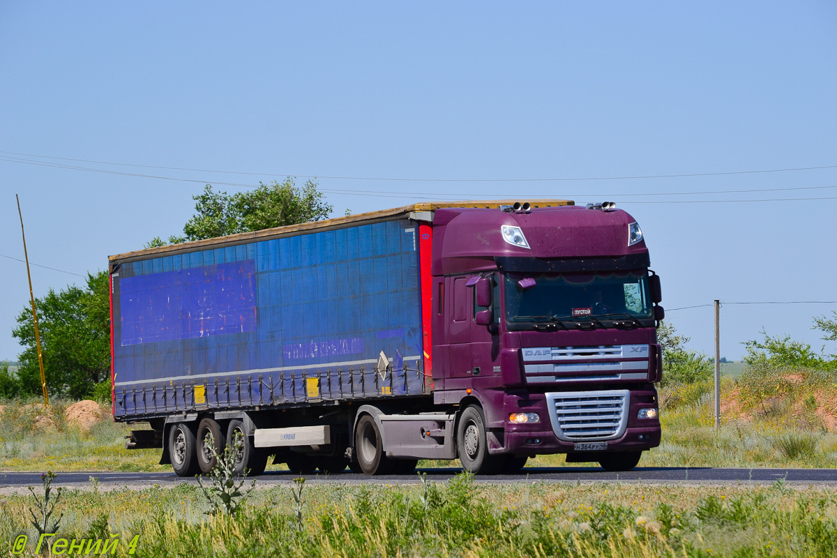 Курская область, № Н 364 РУ 46 — DAF XF105 FT